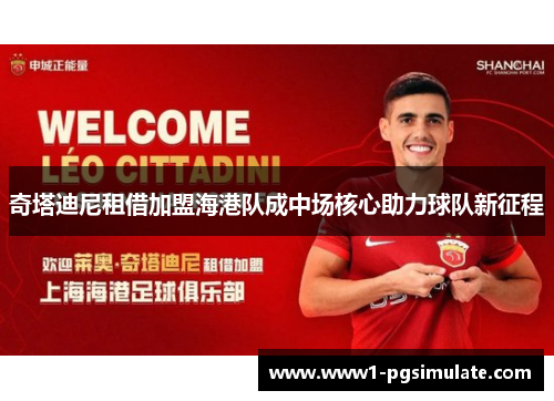 奇塔迪尼租借加盟海港队成中场核心助力球队新征程