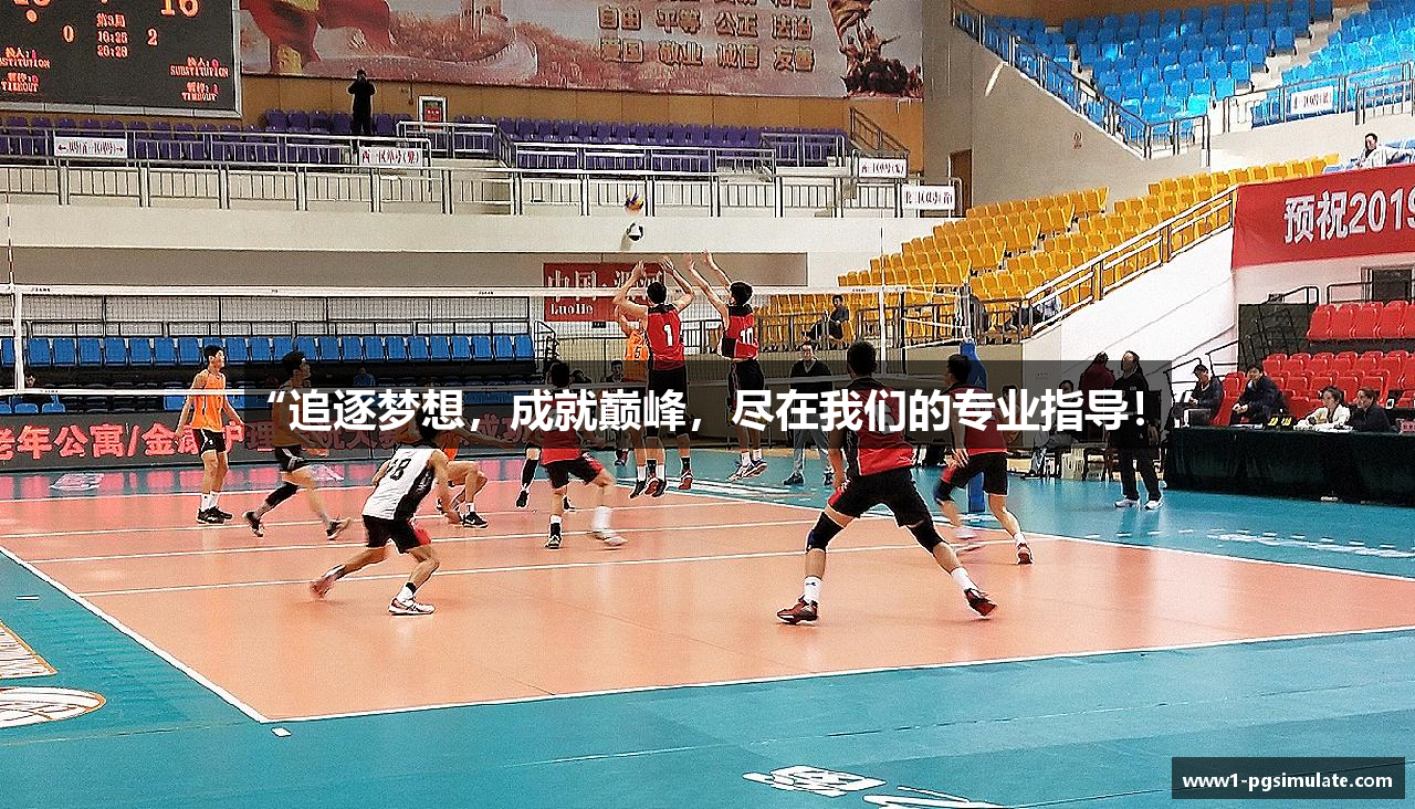 “追逐梦想，成就巅峰，尽在我们的专业指导！”